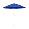 California Umbrella 7.5' Bronze Aluminum Market Patio Umbrella, Pacifica Pacific Blue 194061336670 - alternate 1